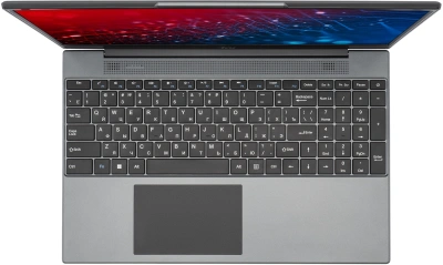 Ноутбук IRU Tactio 15PHR Ryzen 5 7430U 8Gb SSD256Gb AMD Radeon Graphics 15.6" IPS FHD (1920x1080) FreeDOS black WiFi BT Cam 4000mAh (2150143)