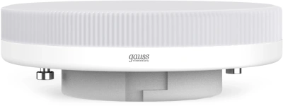 Лампа светодиодная Gauss Elementary 11Вт цок.:GX53 таблетка 220B св.свеч.бел.нейт. Tablet (упак.:10шт) (83821)