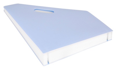 Папка с 13 прозр.вклад. Deli EB41102 A4 полипропилен ассорти с ручками