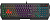 Клавиатура A4Tech B140N черный USB for gamer LED (подставка для запястий) кабель 1.8м