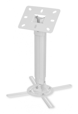 Кронштейн для проектора Buro PR05-W белый макс.13.6кг потолочный поворот и наклон