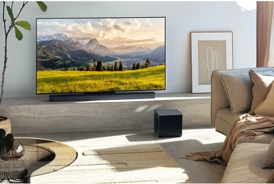 Саундбар Samsung HW-QS700F/RU 3.1.2 200Вт+150Вт черный