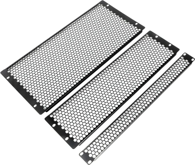 Фальш-панель ЦМО ФП-1.4-9005 1U черный (упак.:1шт)