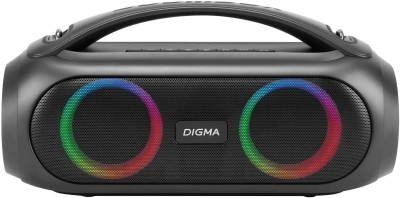 Колонка порт. Digma D-PS1530 черный/черный 50W 2.1 BT 10м 3000mAh (SP1530B)