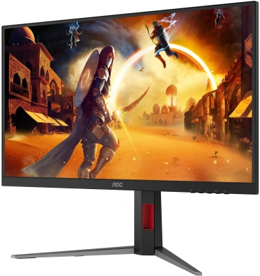 Монитор AOC 27" Q27G4S черный IPS LED 16:9 HDMI матовая HAS Piv 350cd 178гр/178гр 2560x1440 300Hz FreeSync DP Quad 2K (1440p) 5.33кг