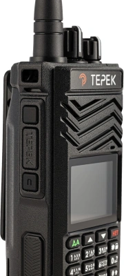 Рация Терек РК-322-DMR v.2024 3000кан. аккум. сигн.Цифровой/Аналоговый черный