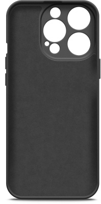 Чехол (клип-кейс) BoraSCO для Apple iPhone 15 Pro Max Microfiber Case черный (72425)
