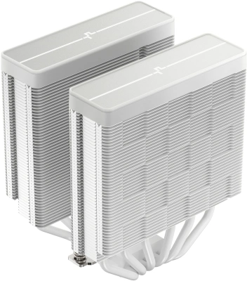 Устройство охлаждения(кулер) Deepcool AG620 Wh V2 ARGB Soc-AM5/AM4/1200/1700/1851 белый 4-pin 15-29.4dB Al+Cu 260W 1330gr Ret (R-AG620-WHAMMN-GJD)