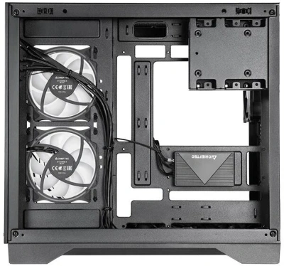 Корпус Chieftec Visio черный без БП ATX 9x120mm 2x140mm 1xUSB3.1 audio bott PSU