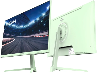 Монитор Digma 23.8" Overdrive 24P410F мятный IPS LED 1ms 16:9 HDMI матовая 300cd 178гр/178гр 1920x1080 200Hz G-Sync FreeSync DP FHD USB 2.8кг