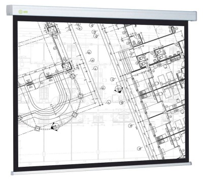 Экран Cactus 84" 104.6x186см Wallscreen CS-PSW-104x186 16:9 настенно-потолочный рулонный белый