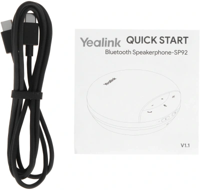 Спикерфон Yealink SP92 with Dongle черный