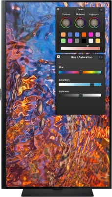 Монитор Samsung 32" ViewFinity S8 S32B800PXI черный IPS LED 5ms 16:9 HDMI полуматовая HAS Piv 350cd 178гр/178гр 3840x2160 60Hz DP 4K USB 5.2кг