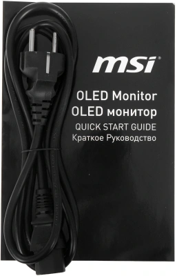 Монитор MSI 49" MPG 491CQPX QD-OLED черный QD OLED LED 32:9 HDMI матовая HAS Piv 250cd 178гр/178гр 5120x1440 240Hz DP USB 10.6кг