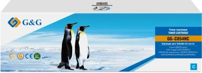 Картридж лазерный G&G GG-C054HC голубой (2300стр.) для Canon LBP621/623 MF641/643/645