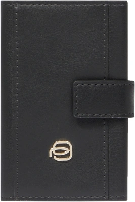Чехол для кредитных карт Piquadro Circle PP5649W92R/N черный натур.кожа