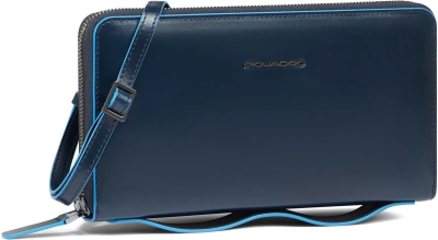 Клатч Piquadro Blue Square AC6732B2R/BLU2 синий натур.кожа