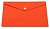 Конверт на кнопке Бюрократ -PK803ANOR A4 непрозрачный пластик 0.18мм оранжевый