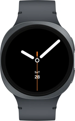 Смарт-часы Samsung Galaxy Watch 8 LTE 44мм 1.47" Super AMOLED корп.графитовый рем.графитовый (SM-L335FDAACAU)