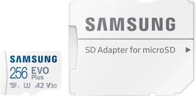 Флеш карта microSDXC 256GB Samsung MB-MC256SA EVO Plus + adapter