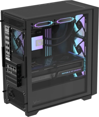 Корпус Formula Air Mesh GX600 Plus черный без БП mATX 6x120mm 2x140mm 2xUSB3.0 audio bott PSU