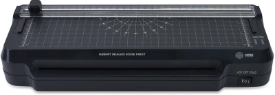 Ламинатор Cactus CS-LAB-F1 черный A4 (70-125мкм) 25см/мин (2вал.) хол.лам. лам.фото