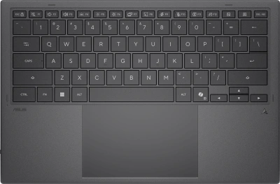 Ноутбук Asus ZenBook Duo UX8407AA-SN538X Core Ultra X9 378H 32Gb SSD1Tb Intel Arc B390 14" OLED Touch 3K (2880x1800) Windows 11 Pro dk.grey WiFi BT Cam (90NB16V1-M00VU0)