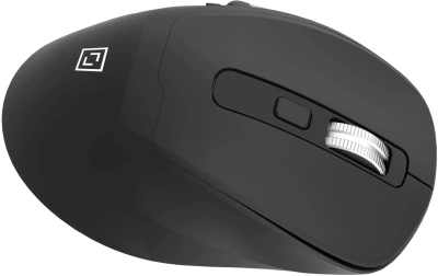 Мышь Оклик 601MW черный оптическая 4800dpi беспров. BT/Radio USB 8but (1885438)