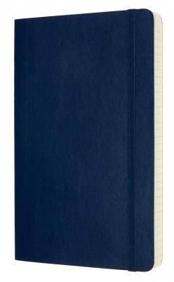 Блокнот Moleskine CLASSIC SOFT EXPENDED QP616EXPB20 Large 130х210мм 400стр. линейка мягкая обложка синий сапфир