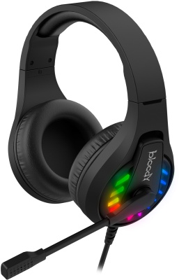 Наушники с микрофоном A4Tech Bloody G230 черный 2м накладные USB оголовье (G230)