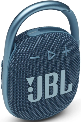 Колонка порт. JBL Clip 4 синий 5W 1.0 BT 15м 500mAh (JBLCLIP4BLU)