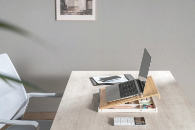 Подставка для ноутбука Cactus CS-NB-BAMB 402x346x36мм бамбук