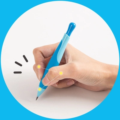 Карандаш мех. Deli SH321blue Pupal 2.0мм синий блистер