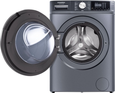 Стиральная машина Maunfeld MFWM1410SB02 класс: A+++ загр.фронтальная макс.:10кг темно-серебристый инвертор