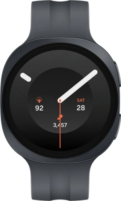 Смарт-часы Samsung Galaxy Watch 9 LTE Watch 9 40мм 1.3" Super AMOLED корп.серый рем.серый разм.брасл.:130-190мм (SM-L345FZKACAU)