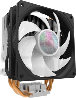 Устройство охлаждения(кулер) Cooler Master Hyper 212 ARGB ARGB Soc-AM5/AM4/1200/1700/1851 серебристый/черный 4-pin 9-31dB Al+Cu 150W 465gr Ret (RR-2V2L-18PA-R1)