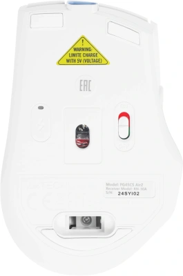 Мышь A4Tech Fstyler FG45CS Air2 голубой/белый оптическая 2000dpi silent беспров. USB для ноутбука 7but (FG45CS AIR2 USB (ICY BLUE))