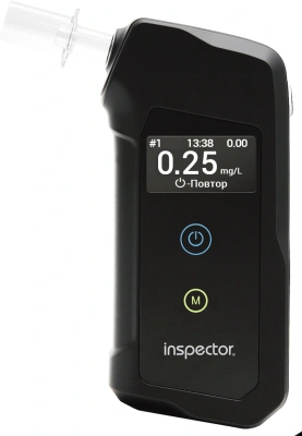 Алкотестер Inspector АТ950 электрохимический черный