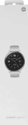 Смарт-часы Xiaomi Watch 2 46мм 1.43" AMOLED корп.серебристый рем.серый разм.брасл.:140-210мм (BHR8034GL)
