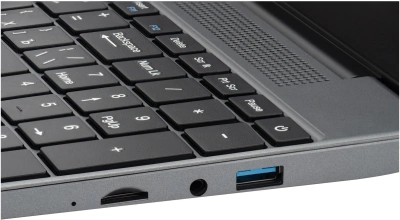 Ноутбук IRU Tactio 15BHR Ryzen 7 7730U 16Gb SSD512Gb AMD Radeon Graphics 15.6" IPS FHD (1920x1080) Windows 11 Pro grey WiFi BT Cam 4350mAh (2139186)