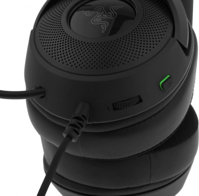 Наушники с микрофоном Razer Kraken V3 X черный 1.8м мониторные оголовье (RZ04-03750300-R3M1)