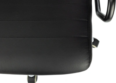 Кресло Бюрократ CH Balance-Low SL PU Line черный экокожа низк.спин. крестов. металл хром