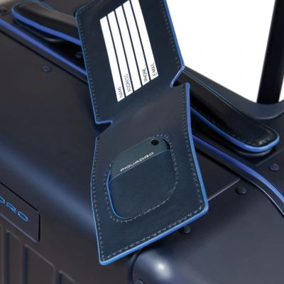 Чемодан Piquadro ALUB2 (BV4425ALUB2/BLU2) 40x20x55см 31л. 4.510кг. алюминий темно-синий