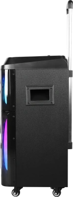 Колонка порт. Ural Молот 103 черный 1200W 1.1 BT/3.5Jack/USB-C 15м 7000mAh (УРАЛ МОЛОТ 103)