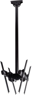 Кронштейн для телевизора Arm Media LCD-3050 черный 32"-90" макс.90кг потолочный поворот и наклон