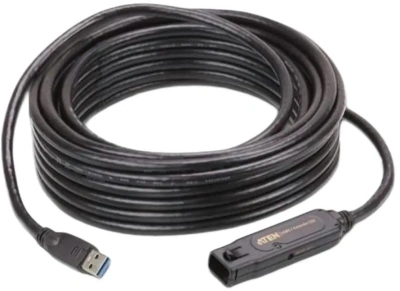 Кабель-удлинитель Aten UE3310-AT-G USB A (m) USB A(f) 10м черный