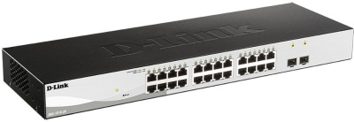Коммутатор D-Link DGS-1210-26/F3A (L2) 24x1Гбит/с 2SFP управляемый