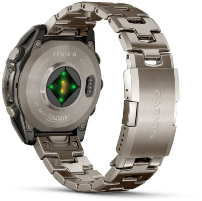 Смарт-часы Garmin Fenix fenix 8 47mm 47мм 1.4" AMOLED корп.серый рем.серый разм.брасл.:125-210мм (010-02904-40)