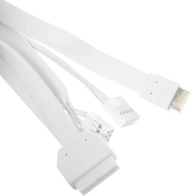 Корпус Deepcool CH170 Digital белый без БП miniITX 6x120mm 2xUSB3.0 audio bott PSU