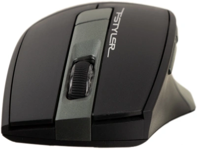 Мышь A4Tech Fstyler FB35 зеленый/черный оптическая 2000dpi беспров. BT/Radio USB для ноутбука 6but (FB35 MIDLIGHT GREEN)
